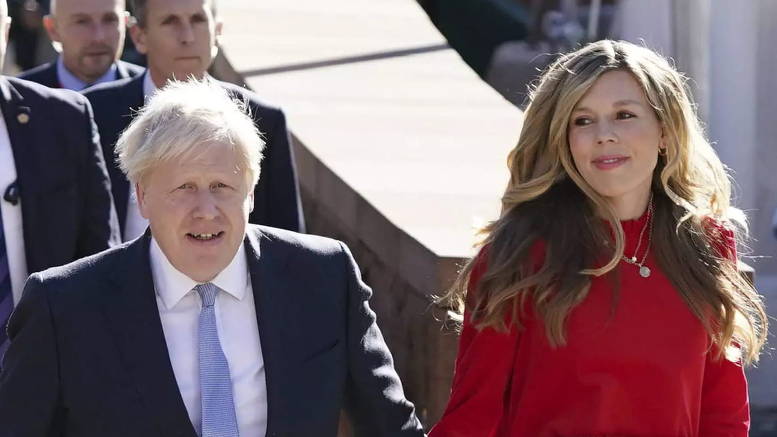 Boris et Carrie Johnson