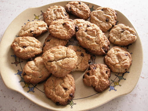 Cookies noisettes chocolat