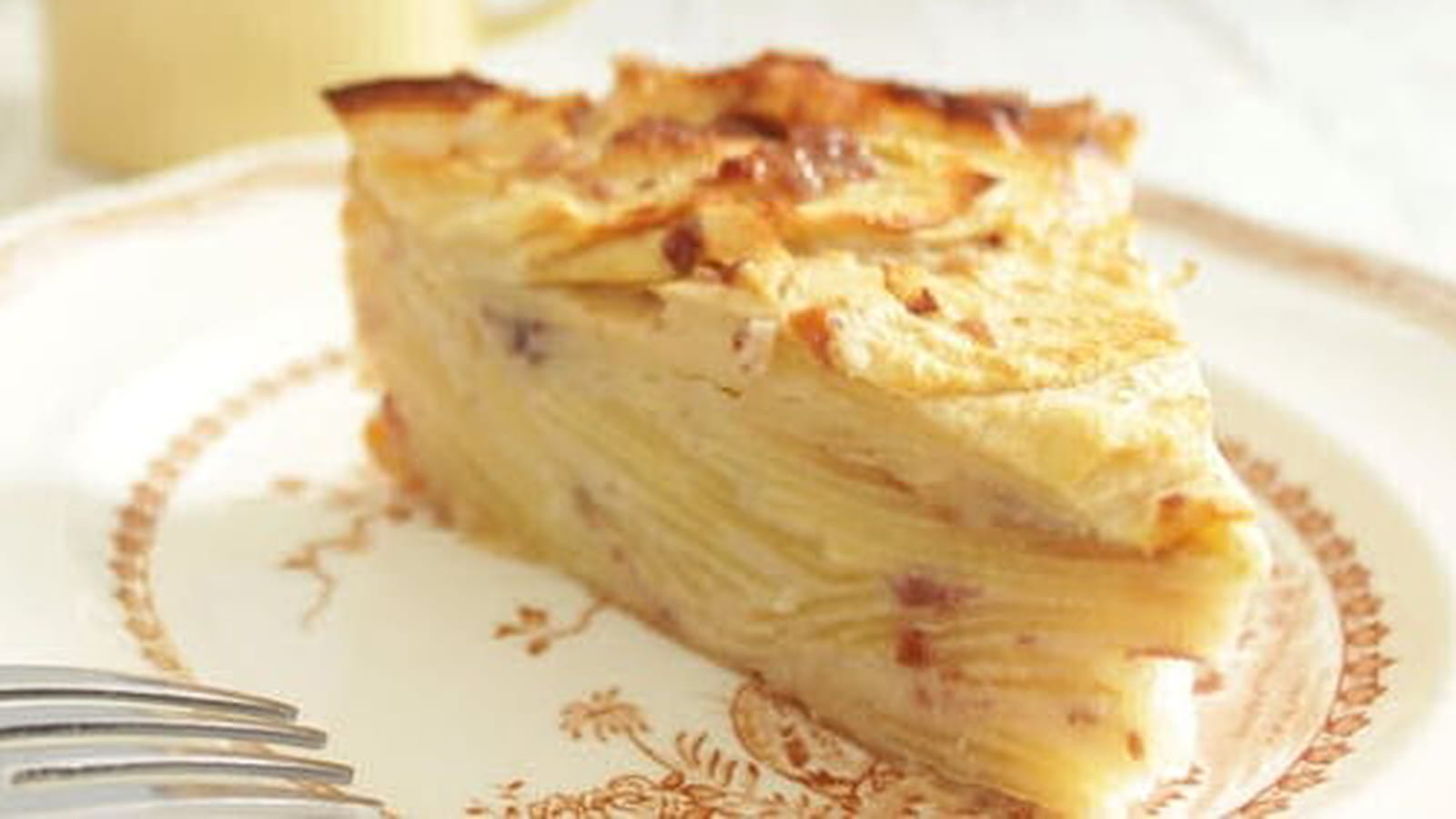 Gâteau invisible aux pommes, sans sucre ni beurre