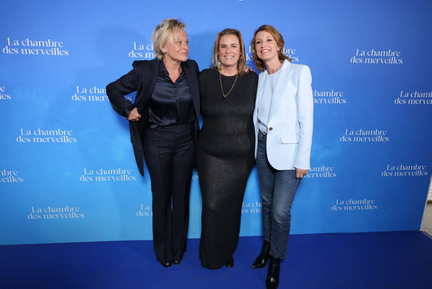 Muriel Robin, Alexandra Lamy et Lisa Azuelos, avant-première de La chambre des merveilles