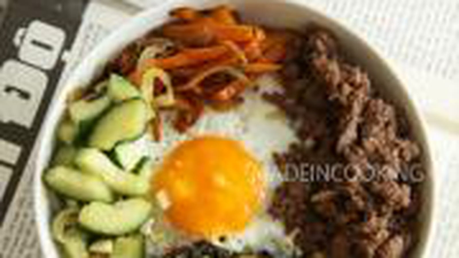Bibimbap coréen