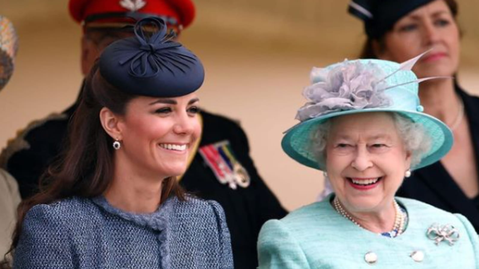 Kate Middleton et Elisabeth II