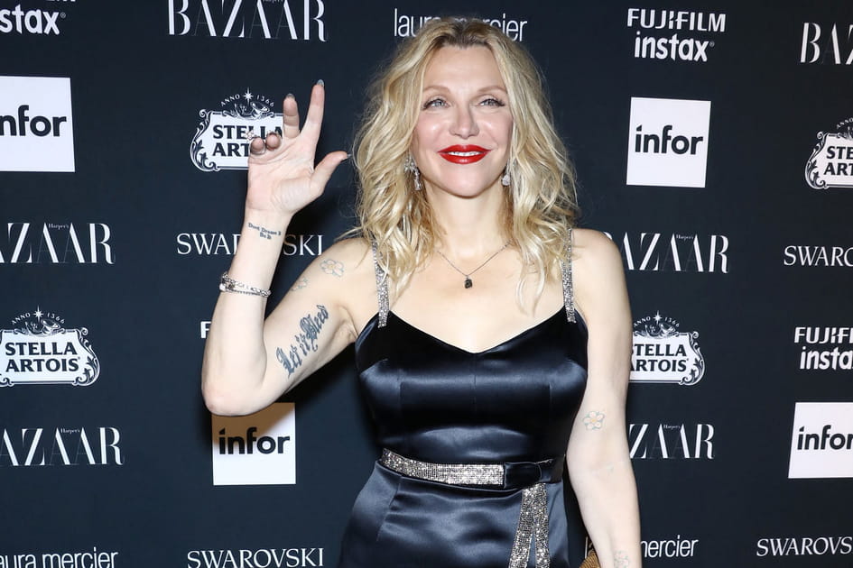 La phrase tatou&eacute;e de Courtney Love