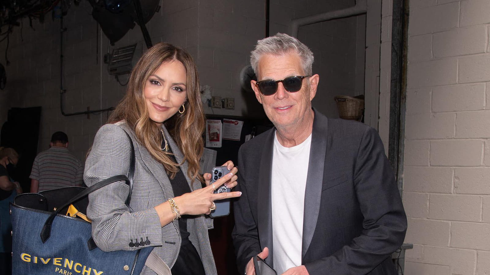 Katharine McPhee et David Foster 
