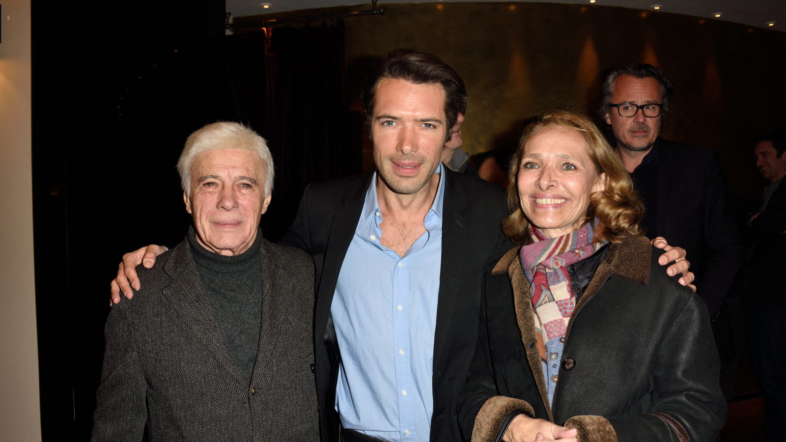 Guy Bedos, Nicolas Bedos et Joëlle Bercot