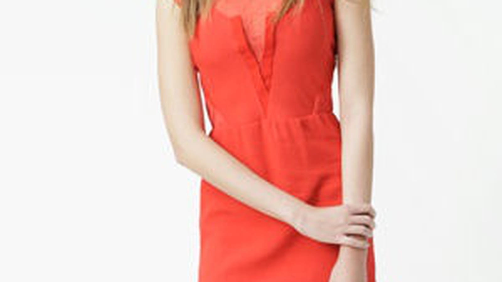 Robe corail de The Kooples