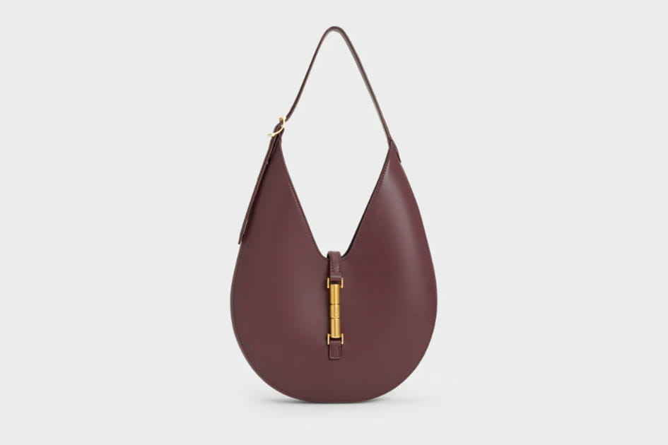 Sac hobo &agrave; d&eacute;tail m&eacute;tallique "Cesia", Charles &amp; Keith