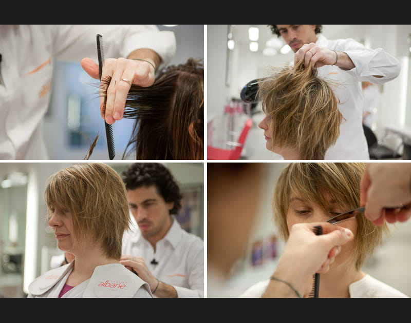 Les finitions de la coupe