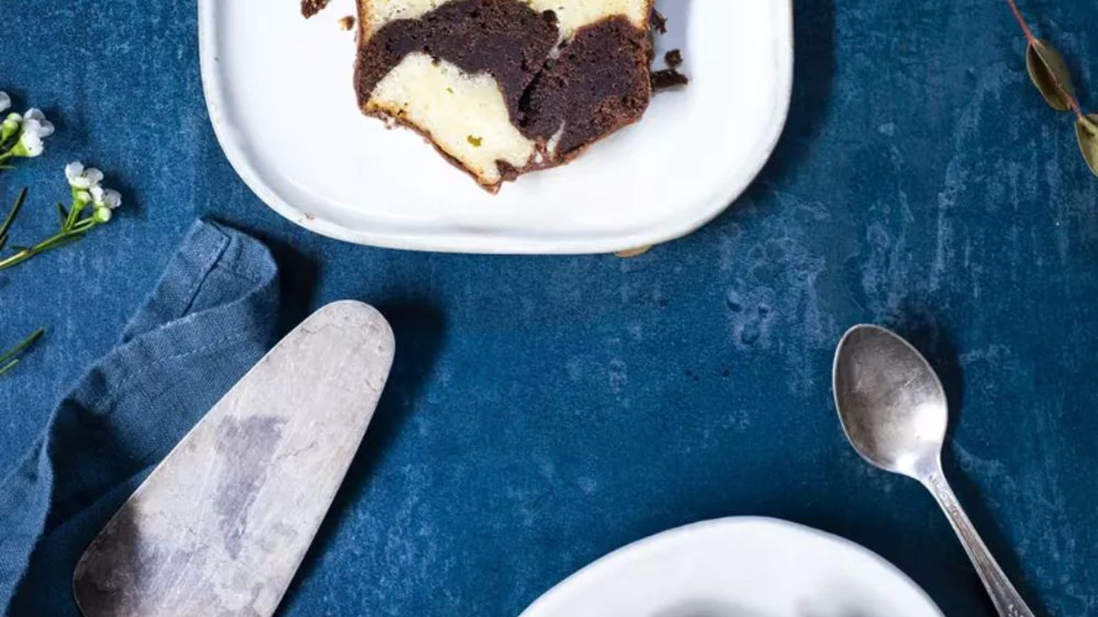 Cake marbré vanille et cacao de Jérémy Del Val