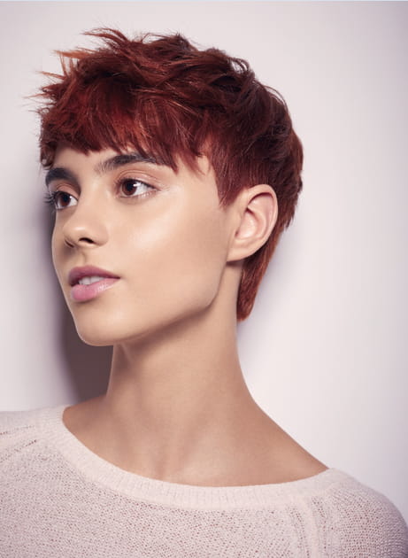 Le court &agrave; la gar&ccedil;onne color&eacute;