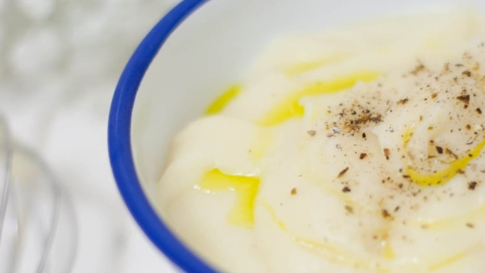 Purée de panais à l’huile d’olive