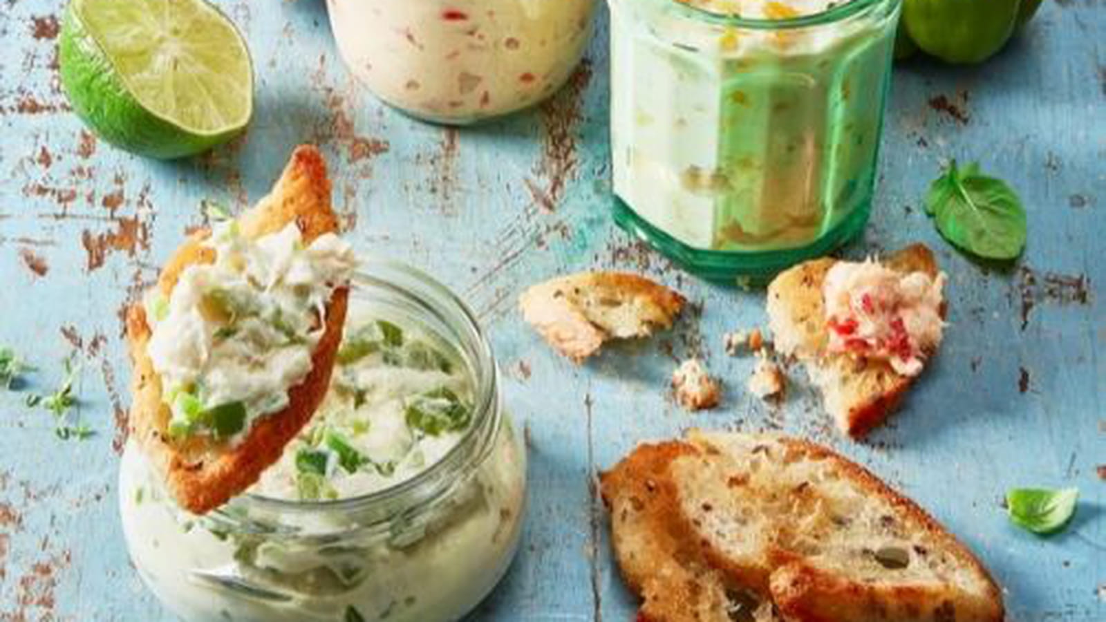 Rillettes de cabillaud au St Môret® et poivrons