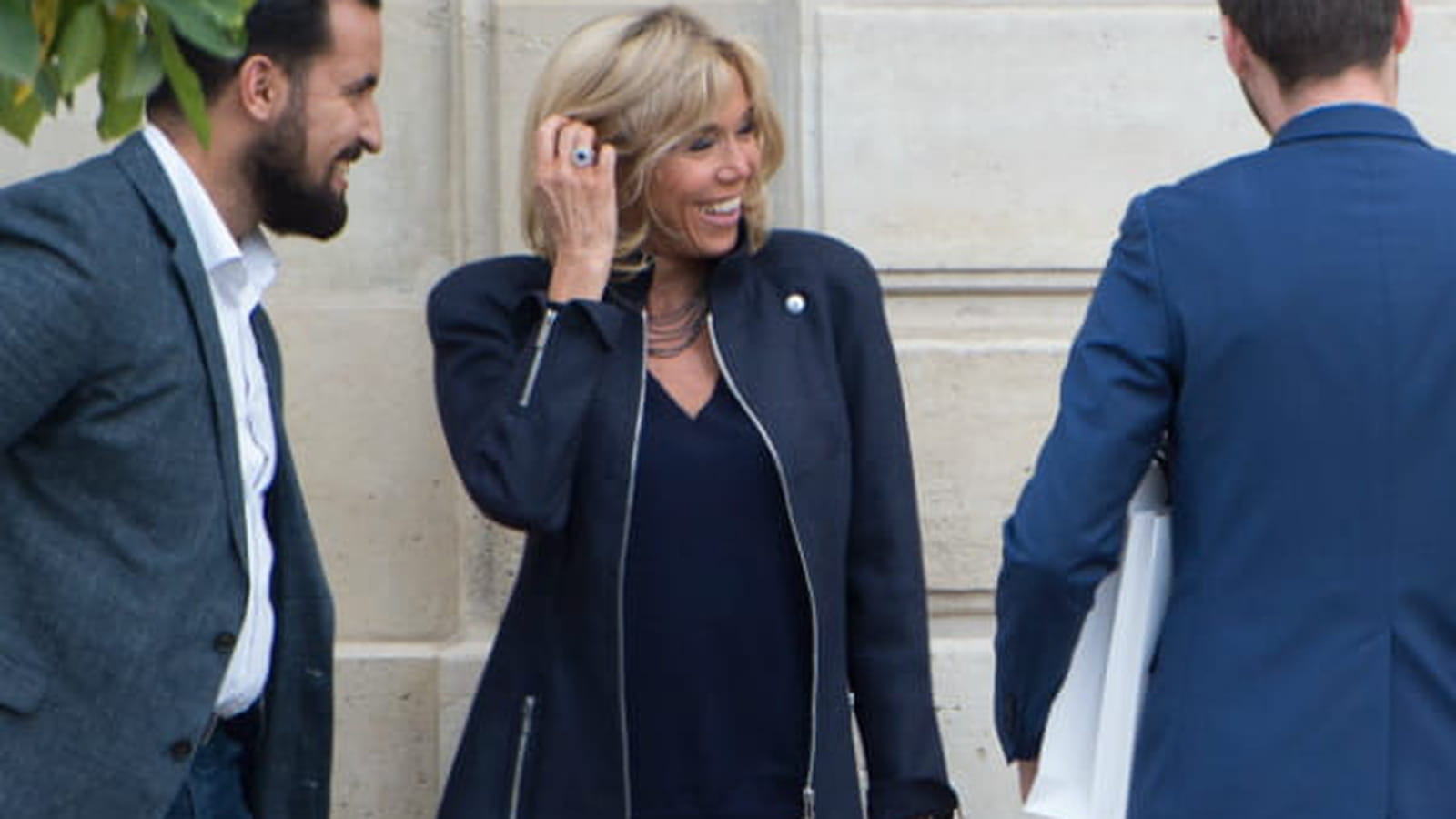 Brigitte Macron le 12 octobre 2017