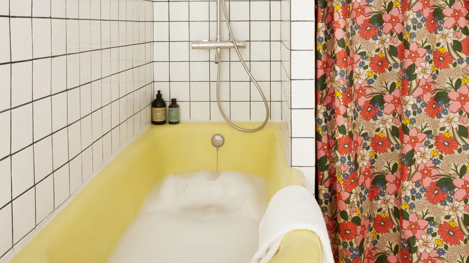 Salle de bains après