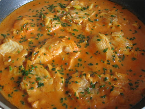 Bouillabaisse de cabillaud