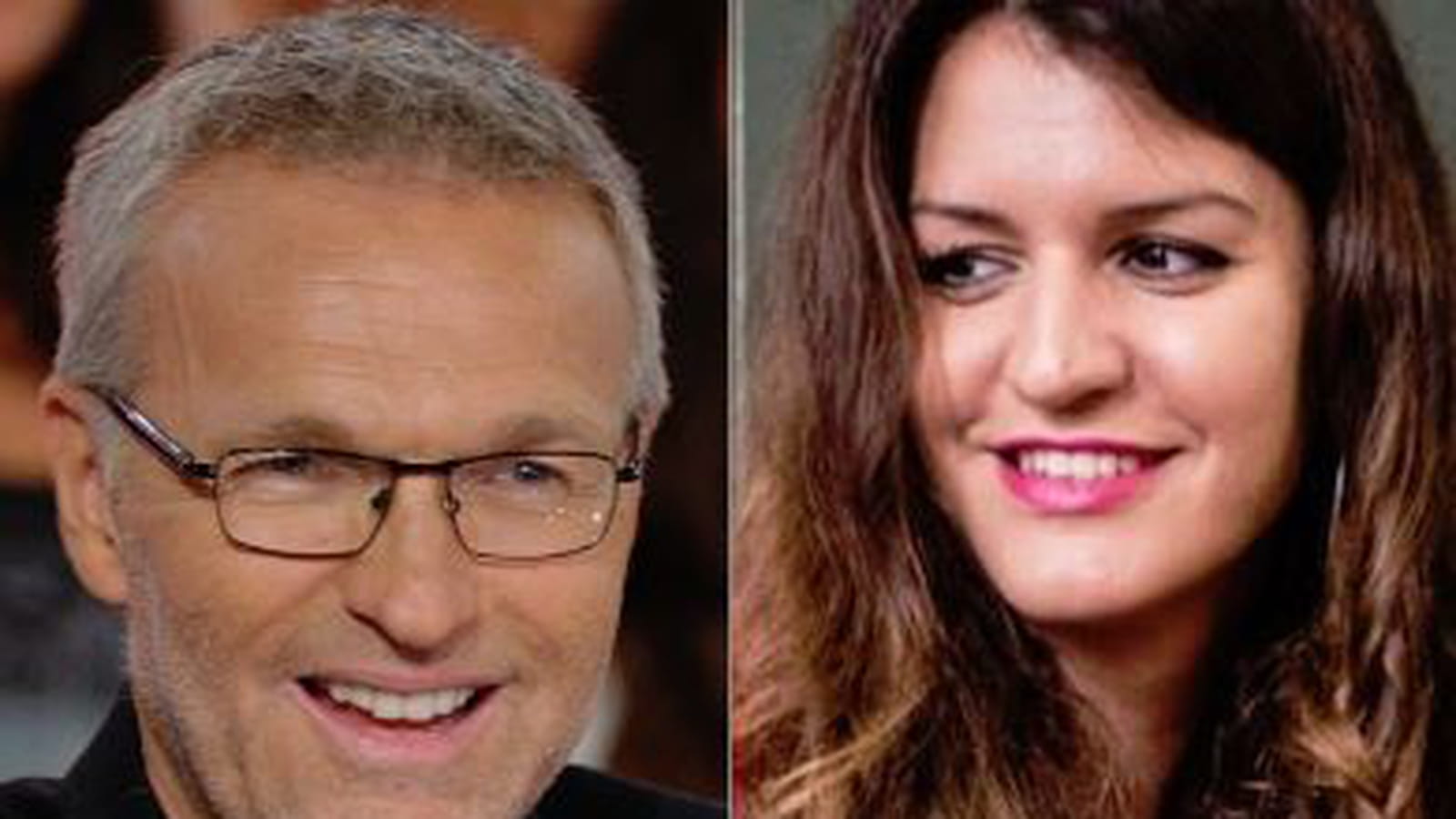 Laurent Ruquier et Marlène Schiappa