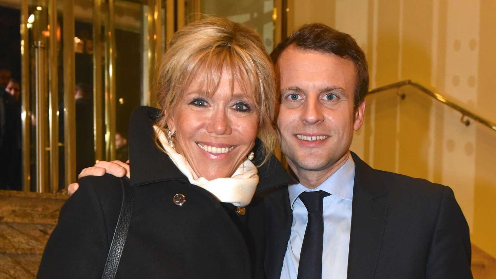 Brigitte et Emmanuel Macron