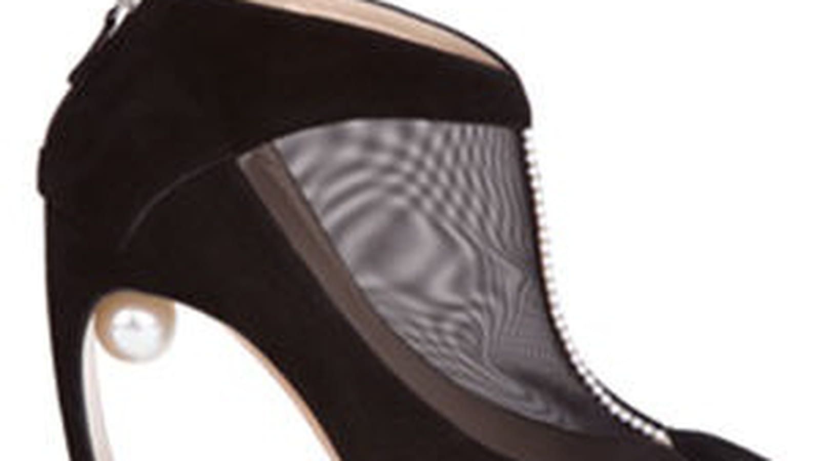 Bottines résine et perle de Nicholas Kirkwood