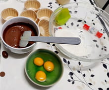 Coulant au chocolat : Etape 1