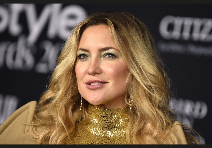 Le maquillage vert iris&eacute; de Kate Hudson