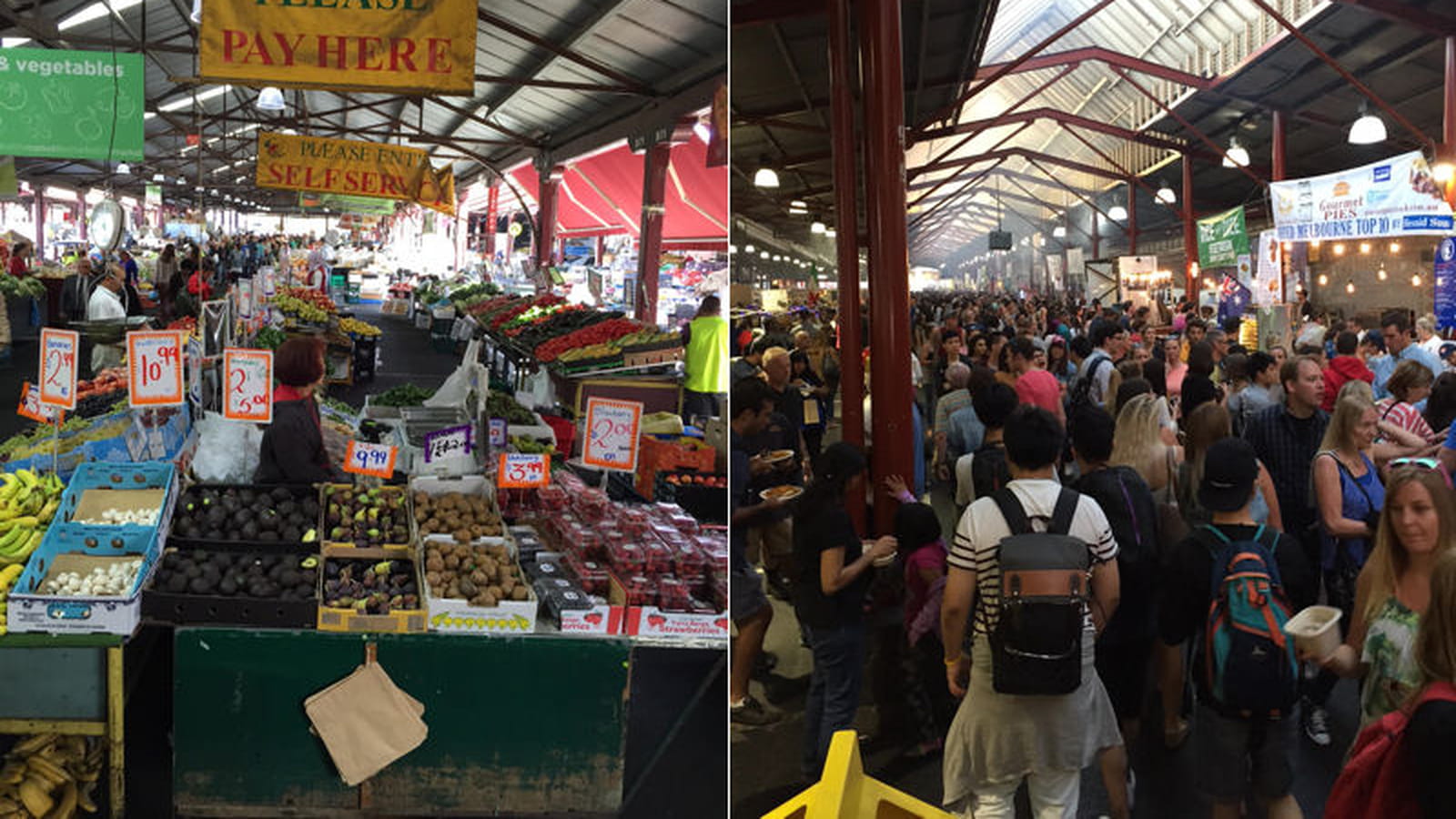 Allées du Queen Market Victoria