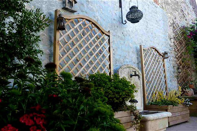 Fontaine Sculpture Lamantins Pour Jardin Et Maison - Décoration Marine En Résine - 74 Cm