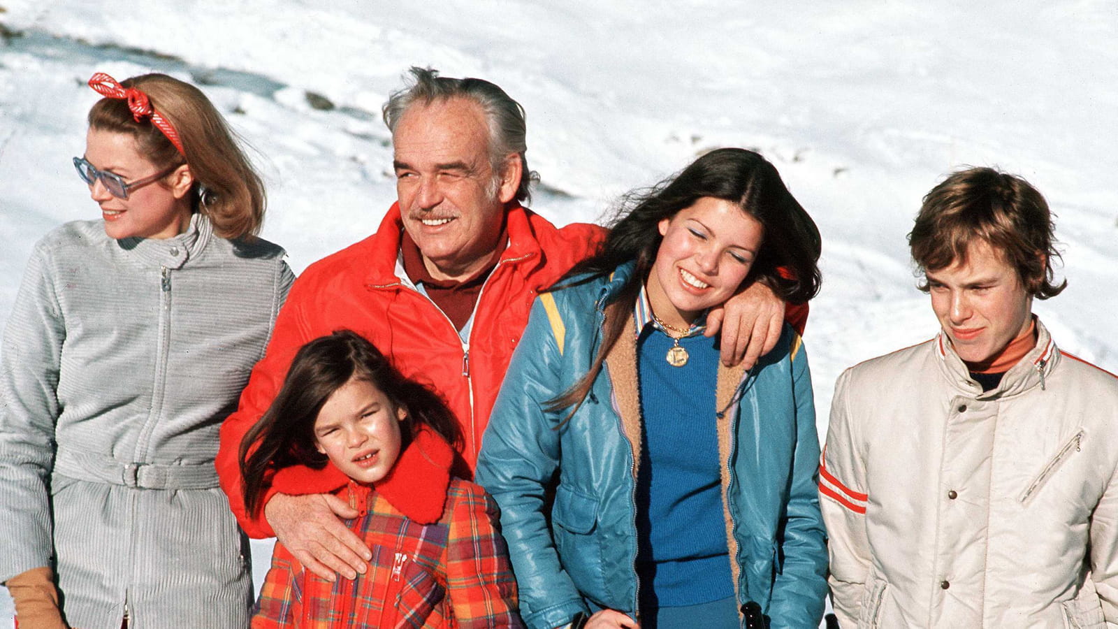 En vacances au ski en famille