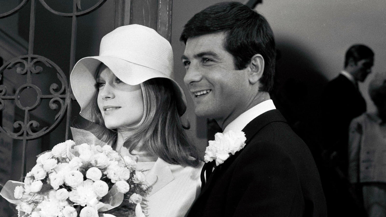 Avec Jean-Claude Brialy dans "La chasse à l'homme"