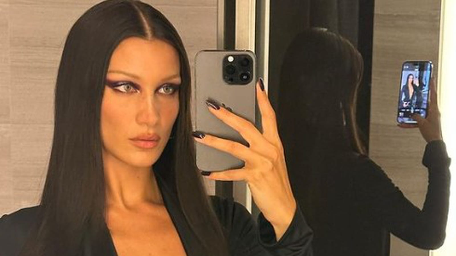 Bella Hadid et ses sourcils extra-fins