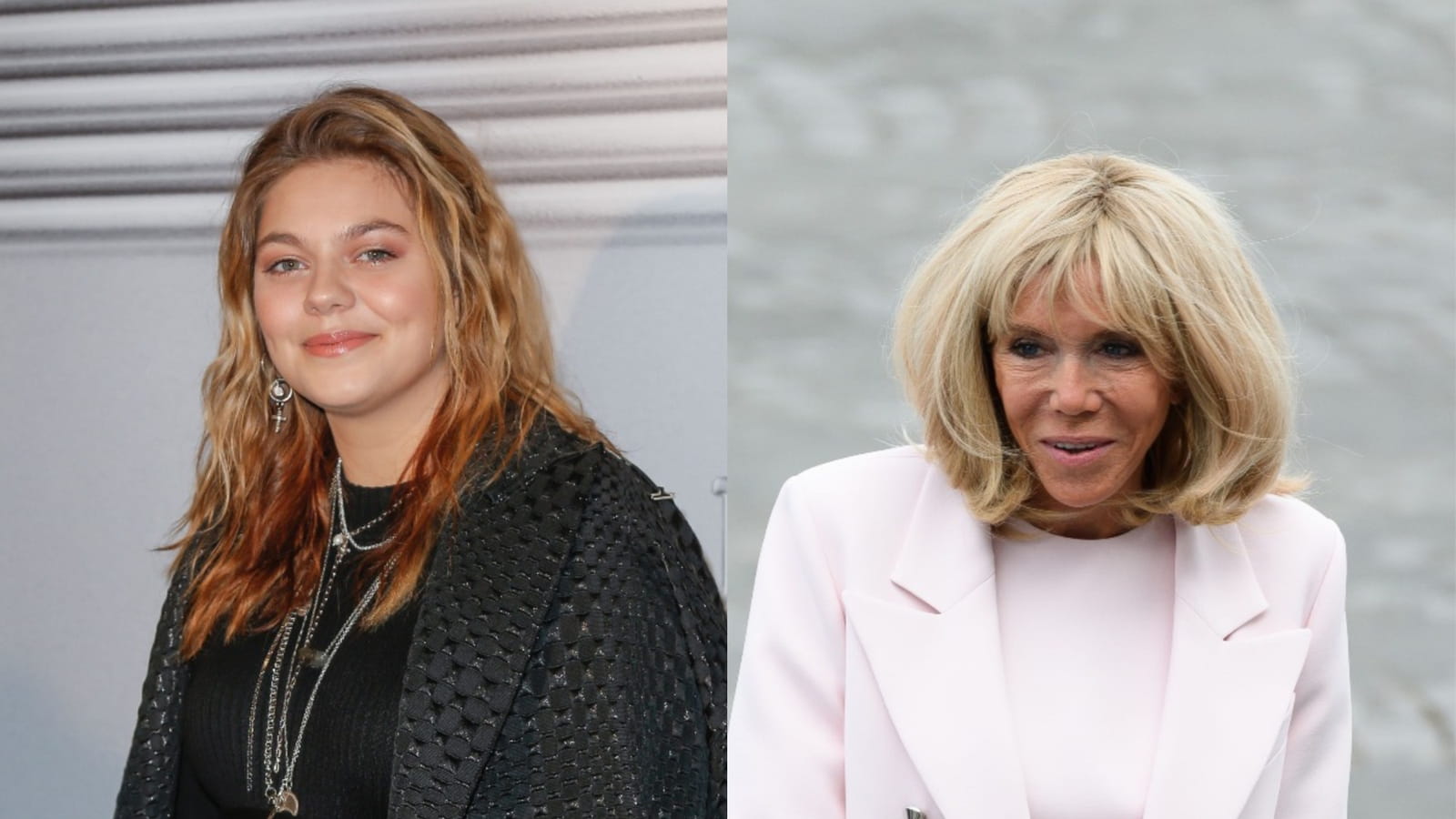 Louane  Brigitte Macron