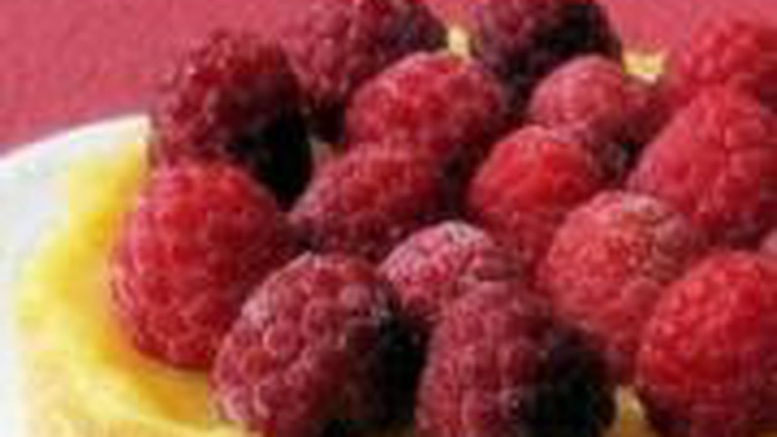 Tarte framboises et citron sur sablé