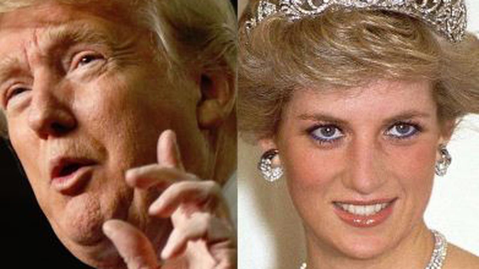 Donald Trump et Lady Di