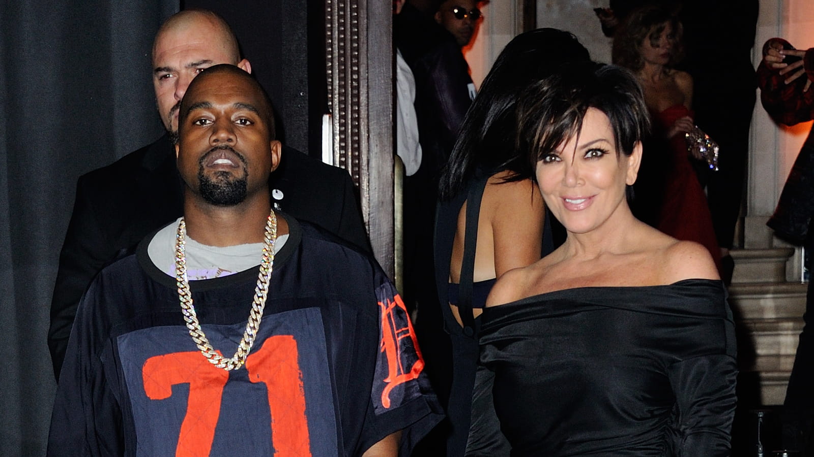 Kanye West et Kris Jenner