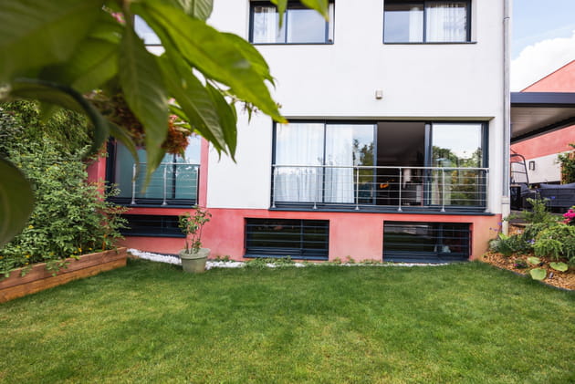 Avant : un terrain en L pas facile à exploiter