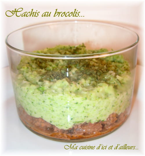 Hachis aux brocolis