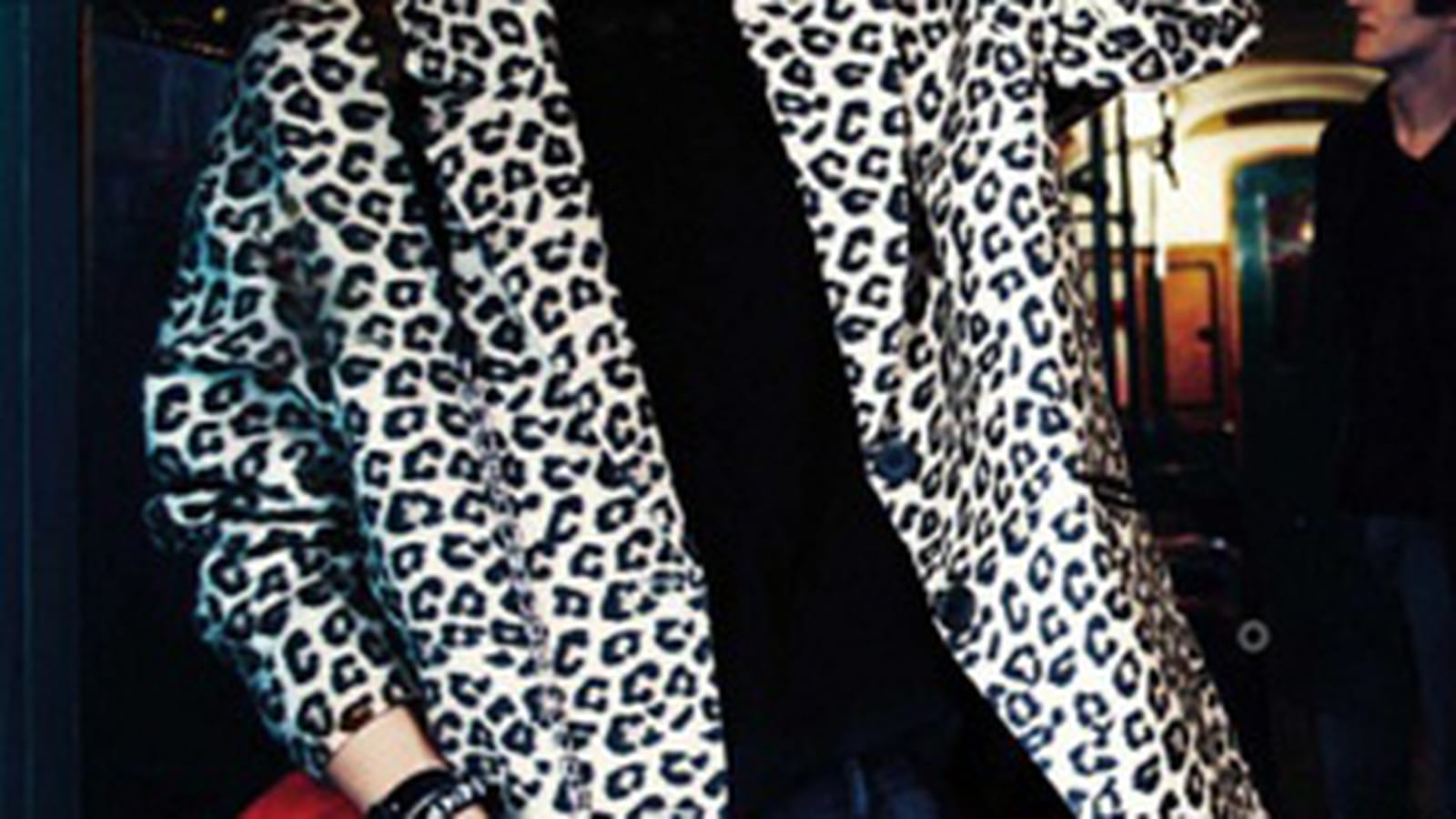 Manteau imprimé de Stradivarius