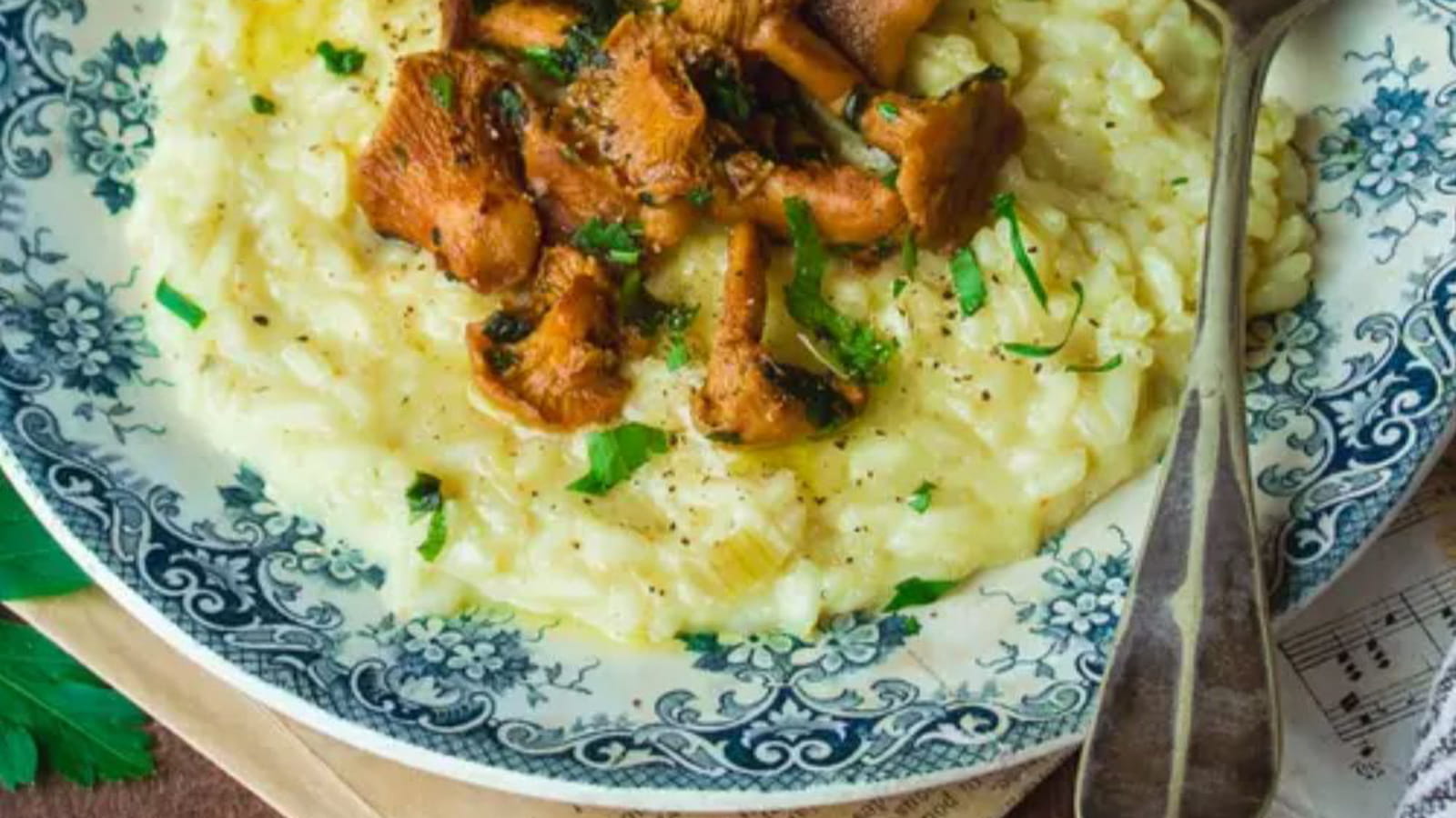 Risotto aux girolles