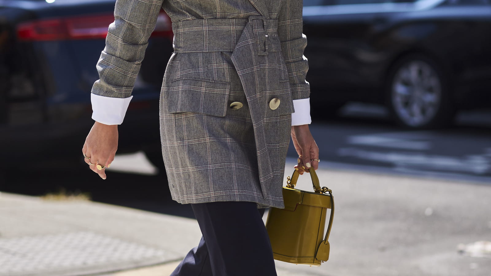 La veste à carreaux 
