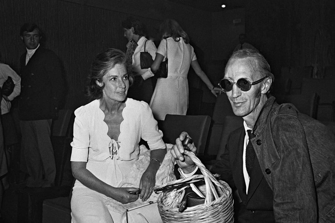 Judy Campbell et David Birkin