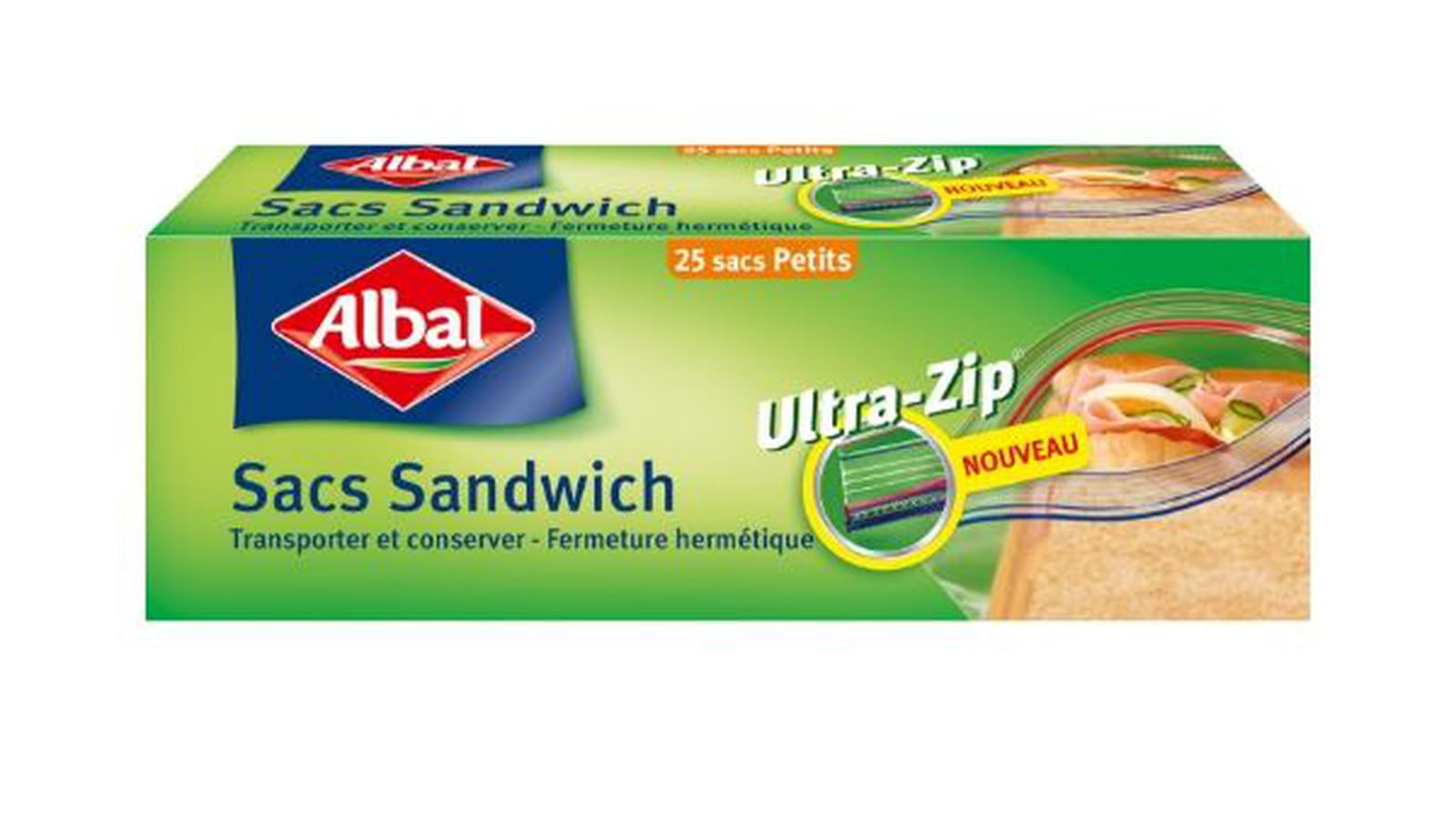 Les sacs sandwich Albal 