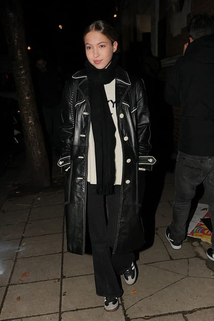 Lila Moss au défilé Richard Quinn