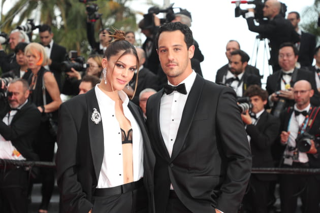 Iris Mittenaere et Diego El Glaoui, couple assorti &agrave; l'avant-premi&egrave;re de "Top Gun&nbsp;: Maverick"