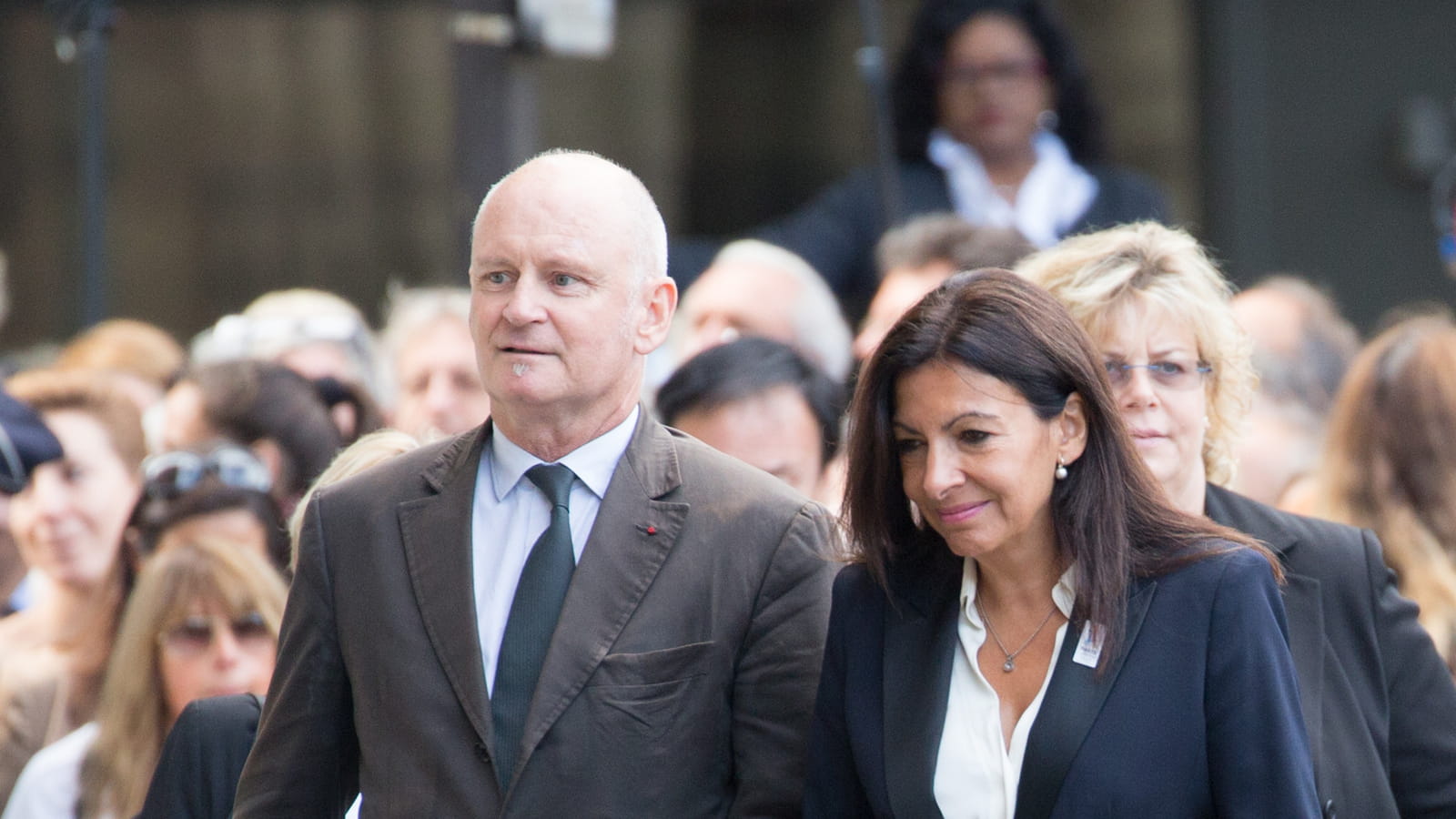 Anne Hildalgo et son mari Jean-Marc Germain 