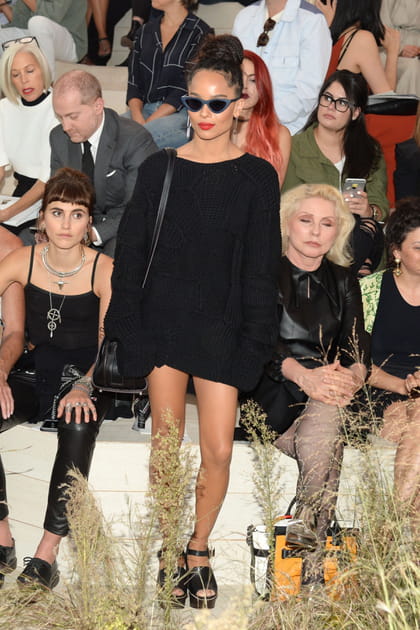 Zoë Kravitz au défilé Coach