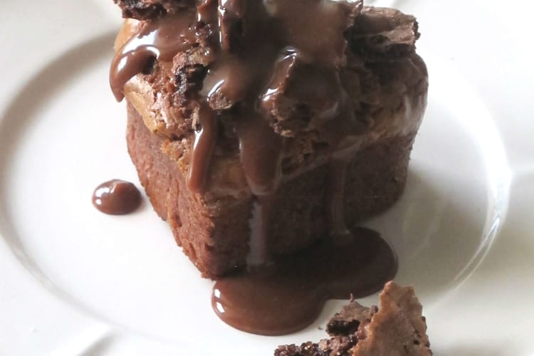 Recette De Moelleux Au Chocolat Meringue Au Chocolat Et Sauce Chocolat Praline