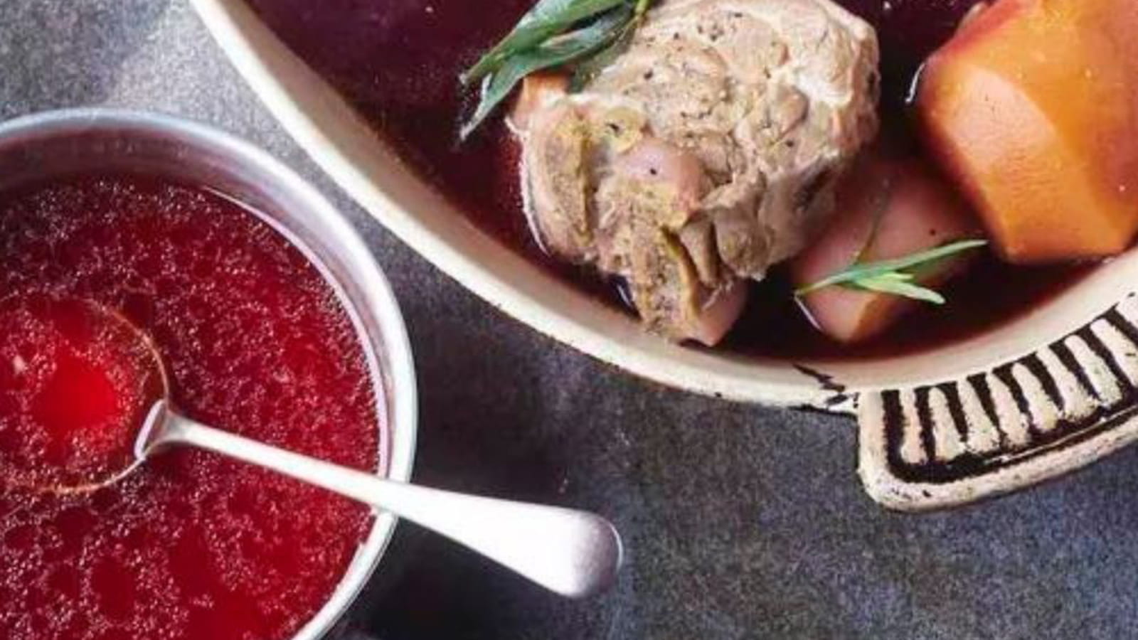 Pot-au-feu d'agneau aux légumes oubliés