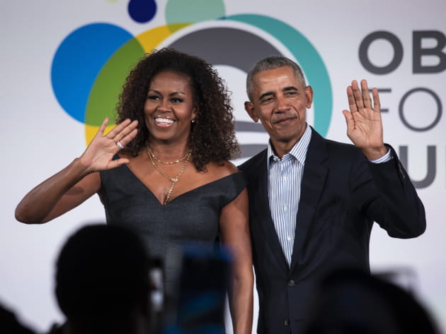 Michelle Obama et Barack Obama&nbsp;: couple uni