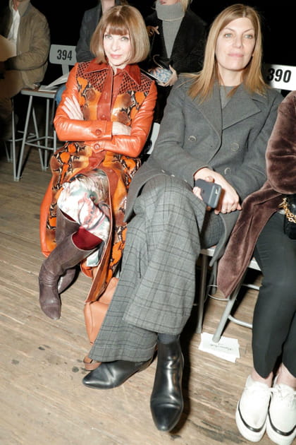 Anna Wintour et Virginia Smith