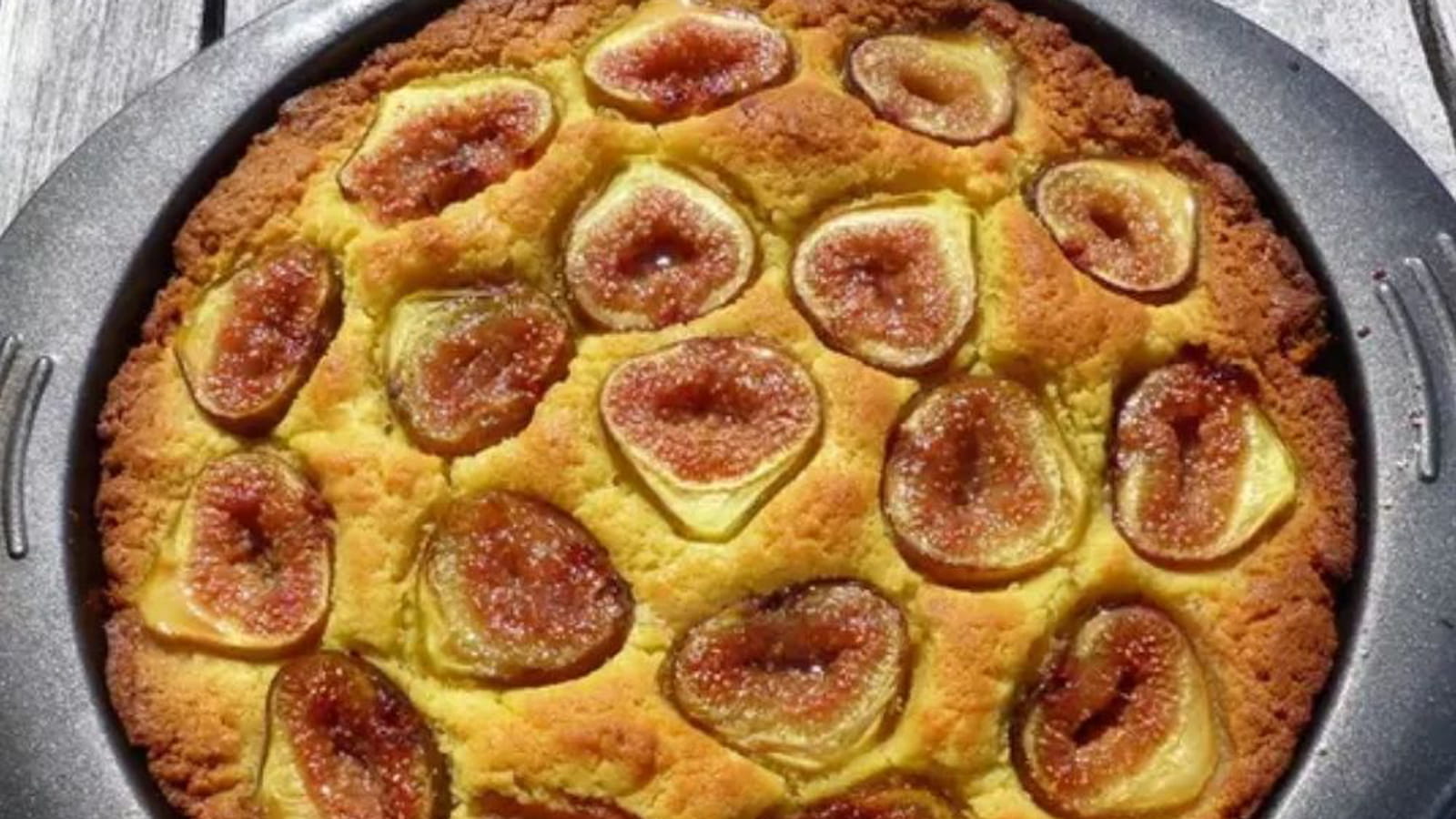 Gâteau aux figues à l’huile d'olive