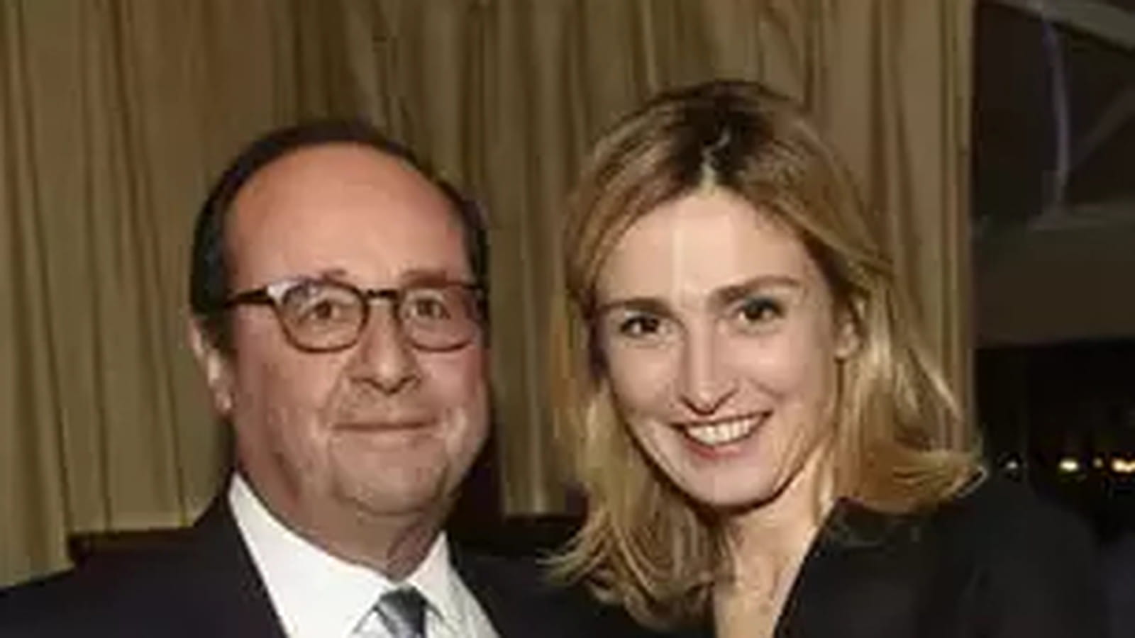 Julie Gayet et François Holland